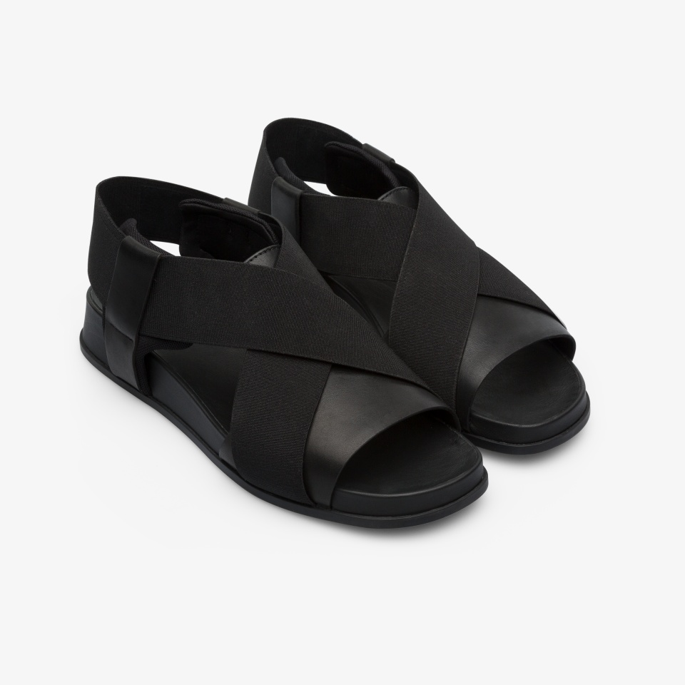 Sandalias Camper Atonik Mujer - Negras | Camper Online + 5127KHIQB